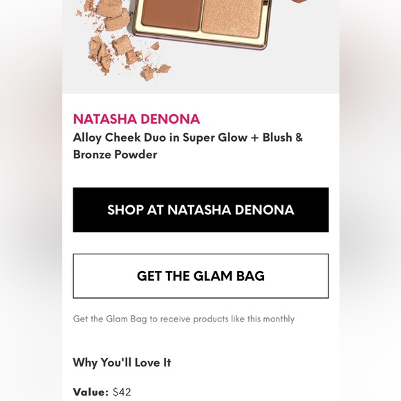 BRAND NEW Natasha Denona Alloy Cheek Duo - Picture 1 of 3